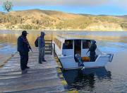 La Paz: interceptan lancha con casi 3.000 litros de gasolina