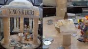Policía busca a dos sujetos por el robo de joyas de oro y dinero en una iglesia de Cochabamba