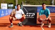 Tenis: Zeballos es campeón en dobles en el Challenger de Quito