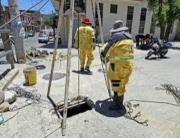 Tras ignorar las notificaciones, Alcaldía taponea conexiones clandestinas de aguas servidas