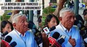 Arias advierte sobre los riesgos de realizar la Verbena Paceña en San Francisco