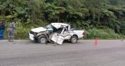 Un muerto y dos heridos deja el choque entre dos vehículos en la carretera Cochabamba-Santa Cruz