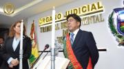 Isaías Vargas asume la presidencia del TDJ de La Paz tras la renuncia de Pérez