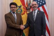Estados Unidos y Bolivia buscan fortalecer las relaciones bilaterales en desarrollo y seguridad