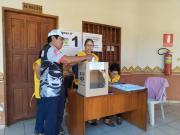 TED Santa Cruz supervisa elección de autoridades de Cooperativa de Agua en San Javier