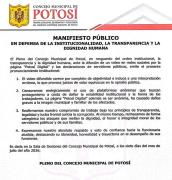 Concejo Municipal califica como carente de objetividad al video sobre presunto robo de documentos