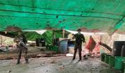 Villa Tunari: FELCN destruye cuatro fábricas móviles y quema 580 litros de cocaína líquida