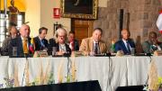 Ministros de Defensa en Perú: Bolivia plantea una respuesta hemisférica conjunta contra el crimen organizado