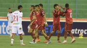 Real Oruro golea en el segundo tiempo a U de Vinto
