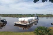 Armada y Gobernación del Beni fortalecerán abastecimiento de combustible vía fluvial