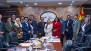 Los órganos Ejecutivo, Legislativo y Judicial inician diálogo para atender demandas de magistrados y encarar reforma