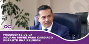 Presidente de la Aduana sufre paro cardiaco durante una reunión