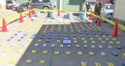 Aprehenden a hombre que transportaba droga en su vehículo; el sujeto chocó al tratar de huir