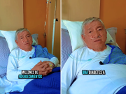 Arias agradece el apoyo recibido tras su hospitalización: “Estoy bien, ya me voy a recuperar”