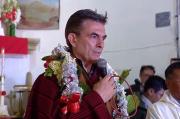 Presidente expresa su fe y devoción durante la eucaristía en honor a la Virgen de Letanías