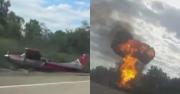 Hallan una avioneta calcinada cerca de la frontera entre Bolivia y Paraguay