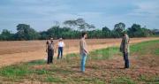 Avasallamiento en Santa Rita: INRA, Policía y propietarios del predio realizan una inspección ocular