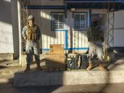 Efectivos de la Armada comisan artefactos electrónicos de contrabando en Bermejo