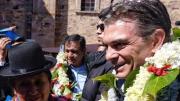 Rodrigo Paz anuncia construcción de planta fotovoltaica más grande de Bolivia en Viacha