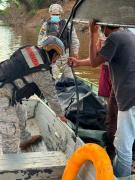 Armada recupera cuerpo de hombre desaparecido tras naufragio en el río Mamoré