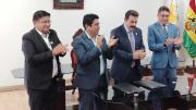 Sacaba y Cochabamba firman convenio para construir túnel complementario al de El Abra