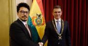 Rodrigo Paz recibe la condecoración del Cóndor de los Andes en el grado de Gran Collar
