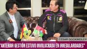 Dockweiler anuncia sistema de transparencia ante organización criminal