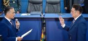 JUSTINIANO POSESIONA A NUEVO VICEMINISTRO DE DEFENSA CIVIL Y LE PIDE PREPARAR AL PAÍS ANTE EL FENÓMENO DE EL NIÑO 2026-2027
