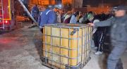 Al menos 10.000 litros de diésel estaban almacenados ilegalmente en un taller de chapería que se incendió