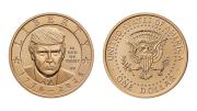 EEUU confirma que acuñará una moneda de un dólar con la imagen de Trump