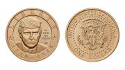 EEUU confirma que acuñará una moneda de un dólar con la imagen de Trump