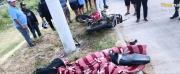 Policía muere tras accidentarse en su motocicleta