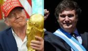 Trump entregará el trofeo al campeón; Milei no viajará a la final por cábala