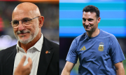De la Fuente y Scaloni, un reencuentro entre maestro y alumno por el título de la Copa del Mundo
