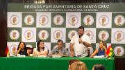 Cívicos cruceños fortalecen respaldo político para impulsar la propuesta ’50-50’ tras reunirse con parlamentarios