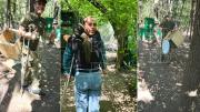 Boliviana encontró a su hermano en Rusia; estaba herido y fue el único sobreviviente de su tropa