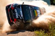Un incidente frena a Nataniel Bruun en el Rally de Estonia