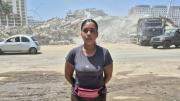 Si sobreviví fue para encontrarlos: la joven que se niega a abandonar los escombros donde se encuentran los cuerpos de sus familiares a 3 semanas de los terremotos en Venezuela