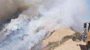Incendio forestal amenaza a comunidades de San Lorenzo en Tarija