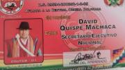 Aprehenden a dirigente de la Csutcb David Quispe por los 53 días de conflicto social