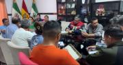 Autoridades de Puerto Suárez se reúnen de emergencia para reactivación del COEM