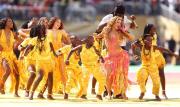 Shakira, Madona, BTS y Justin Bieber brillan en show de medio tiempo al estilo Super Bowl