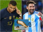 Mbappé llega como líder por la Bota de Oro, pero Messi intentará darle vuelta en la final