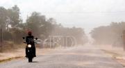 Santa Cruz inicia una semana con fuertes vientos, descenso de temperaturas y alerta por incendios forestales