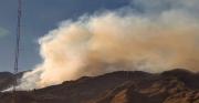 Incendio forestal en el Parque Nacional Tunari enciende las alarmas en Cochabamba