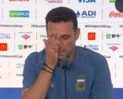 Scaloni rompe en llanto y deja abierta la posibilidad de marcharse de la Albiceleste