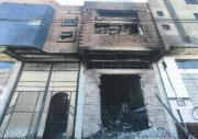 Incendio permite descubrir almacenamiento de combustible en una vivienda de Oruro