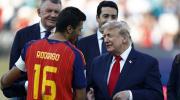 Trump dice, tras la victoria de “La Roja”, que ya no hay tensiones con España
