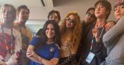 ¡Momento ARMY! Laura Pausini y Shakira posan junto a BTS tras la gran Final del Mundial