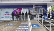 Atracador roba Bs 20 mil de una agencia del Banco FIE en Equipetrol
